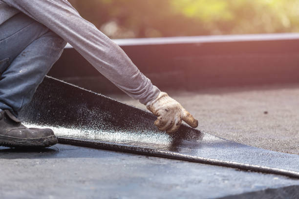 Professional Emergency Waterproofing technician working in Rutherford, NJ